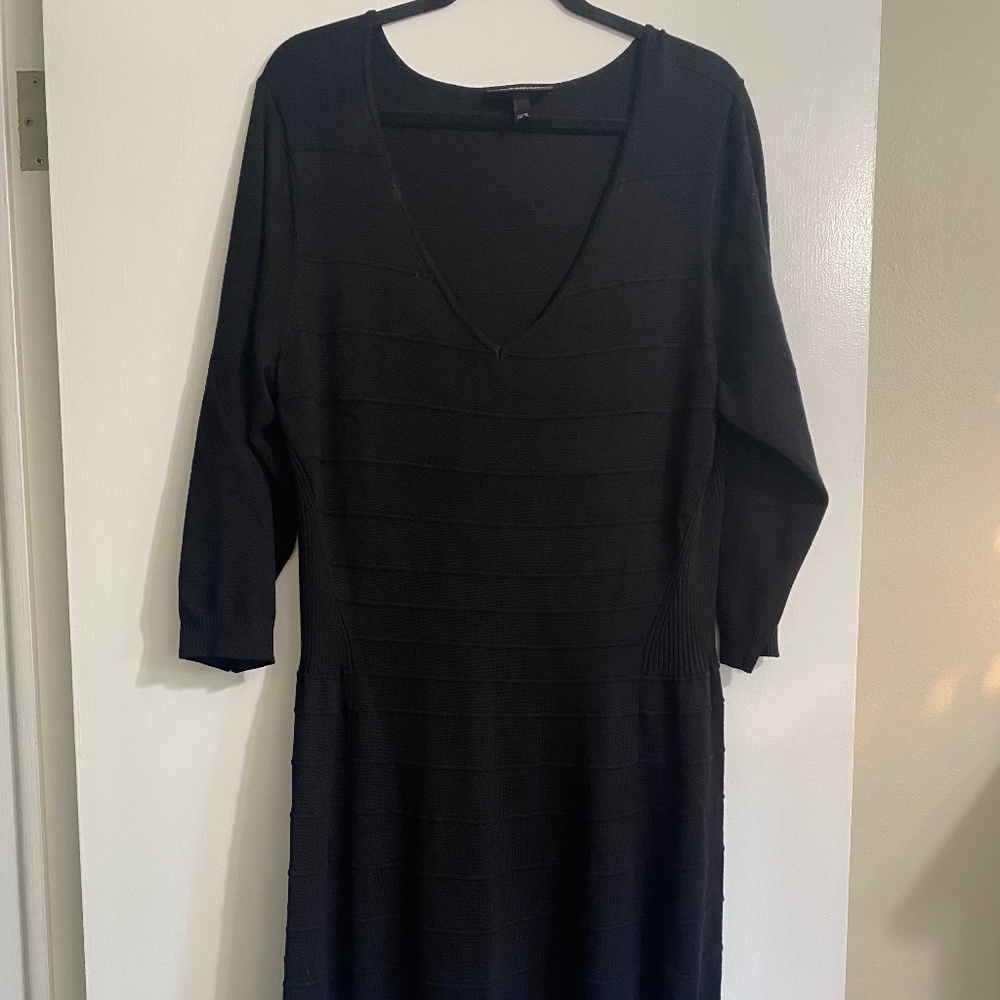 Lane Bryant PLUS Size  LBD with ribbed waist detail
